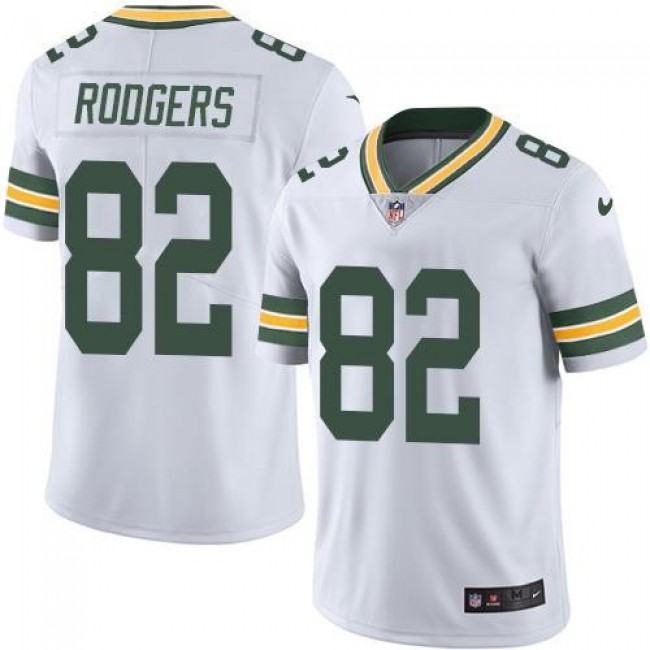 Green Bay Packers #82 Richard Rodgers White Youth Stitched NFL Vapor Untouchable Limited Jersey