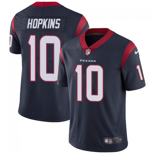 Houston Texans #10 DeAndre Hopkins Navy Blue Team Color Youth Stitched NFL Vapor Untouchable Limited Jersey