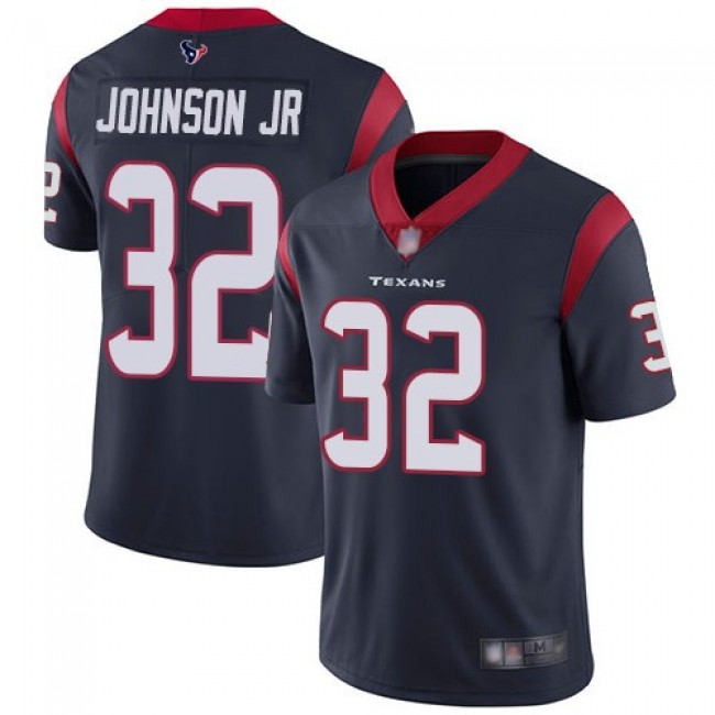 Nike Texans #32 Lonnie Johnson Jr. Navy Blue Team Color Men's Stitched NFL Vapor Untouchable Limited Jersey