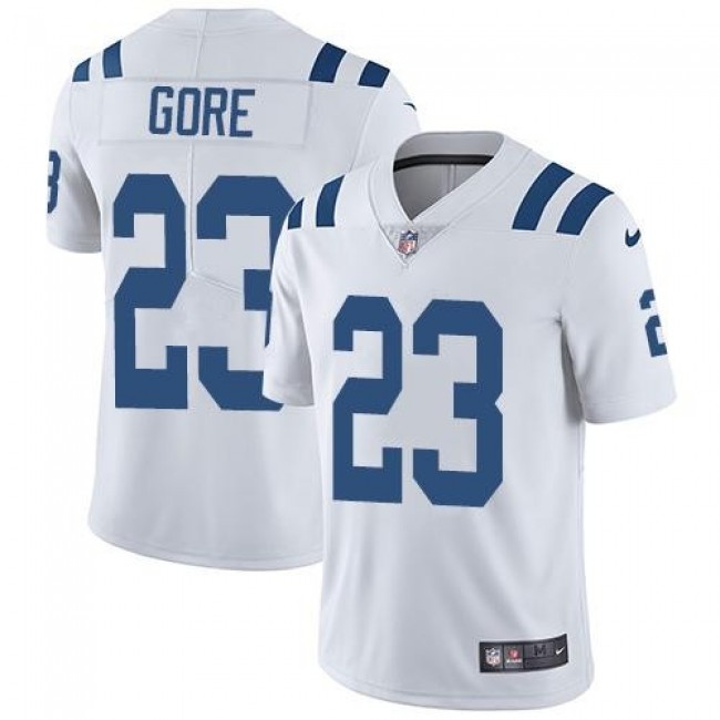 Indianapolis Colts #23 Frank Gore White Youth Stitched NFL Vapor Untouchable Limited Jersey