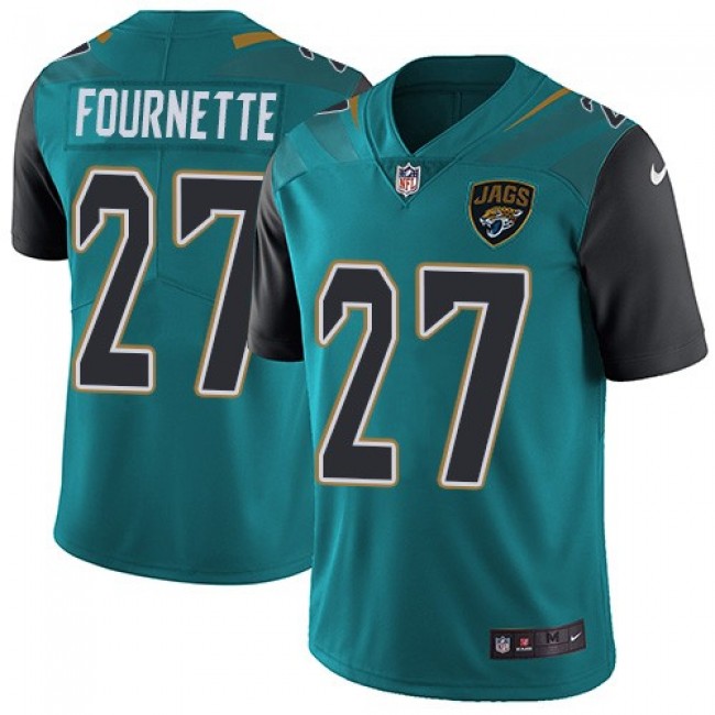 Jacksonville Jaguars #27 Leonard Fournette Teal Green Team Color Youth Stitched NFL Vapor Untouchable Limited Jersey