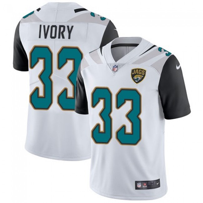 Jacksonville Jaguars #33 Chris Ivory White Youth Stitched NFL Vapor Untouchable Limited Jersey