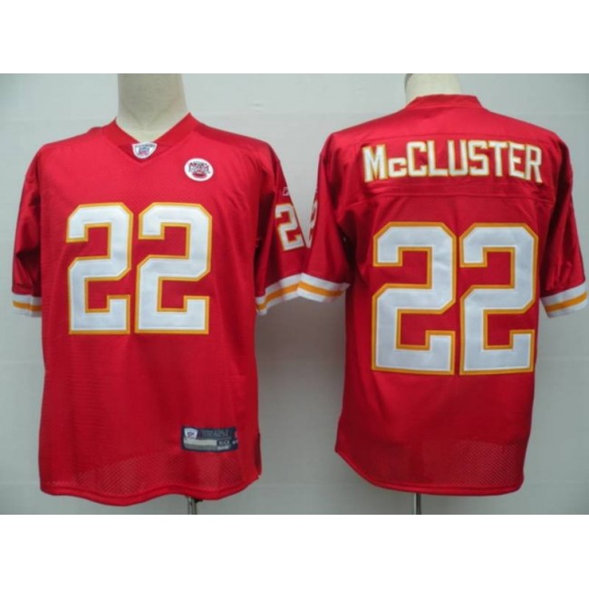 Chiefs #22 Dexter McCluster Red Stitched NFL Jersey