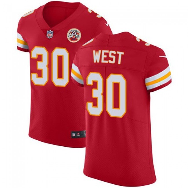 Nike Chiefs #30 Charcandrick West Red Team Color Men's Stitched NFL Vapor Untouchable Elite Jersey