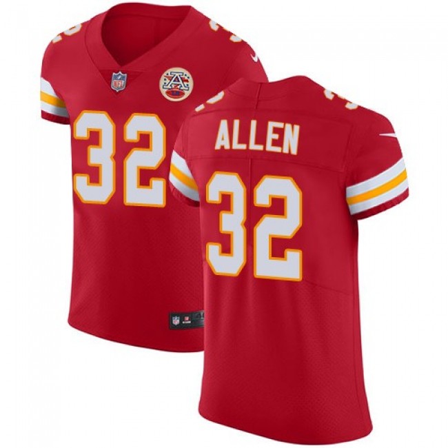 Nike Chiefs #32 Marcus Allen Red Team Color Men's Stitched NFL Vapor Untouchable Elite Jersey