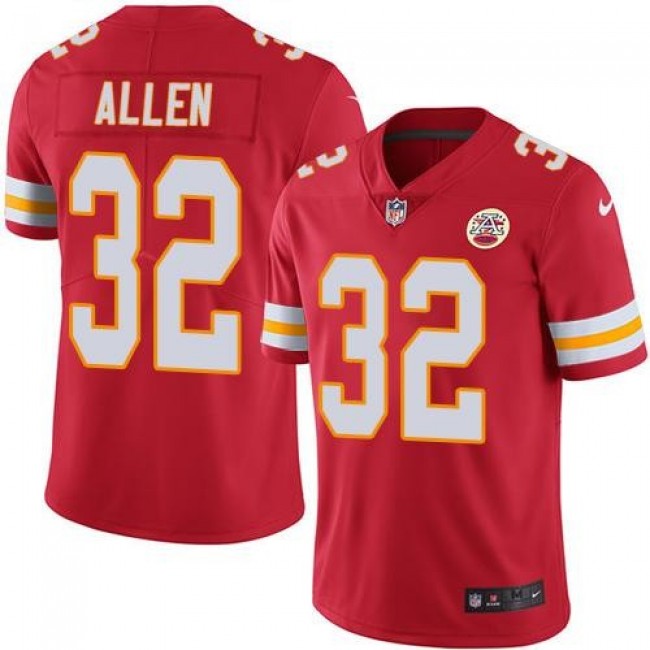 Nike Chiefs #32 Marcus Allen Red Team Color Men's Stitched NFL Vapor Untouchable Limited Jersey