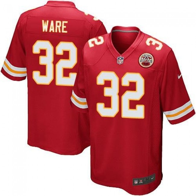 Kansas City Chiefs #32 Spencer Ware Red Team Color Youth Stitched NFL Elite Jersey
