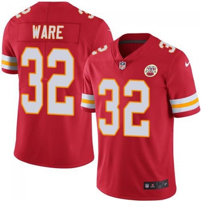 Kansas City Chiefs #32 Spencer Ware Red Team Color Youth Stitched NFL Vapor Untouchable Limited Jersey
