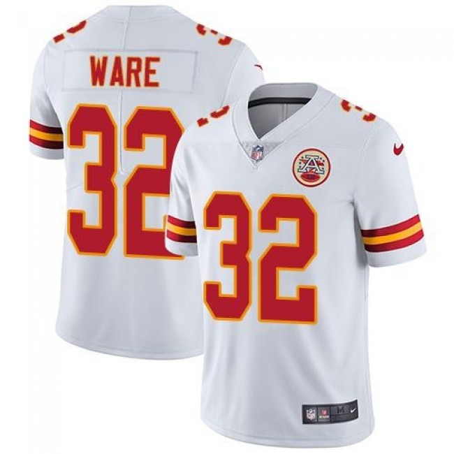 Nike Chiefs #32 Spencer Ware White Men's Stitched NFL Vapor Untouchable Limited Jersey