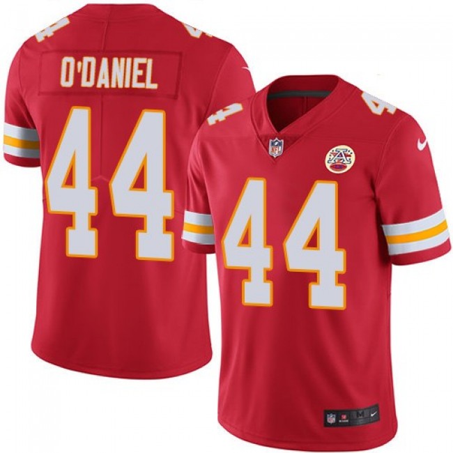 Nike Chiefs #44 Dorian O'Daniel Red Team Color Men's Stitched NFL Vapor Untouchable Limited Jersey