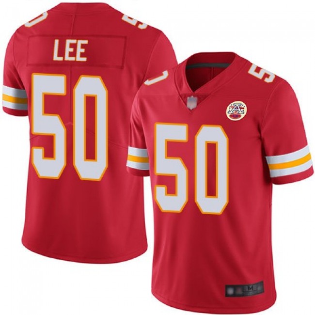 Nike Chiefs #50 Darron Lee Red Team Color Men's Stitched NFL Vapor Untouchable Limited Jersey