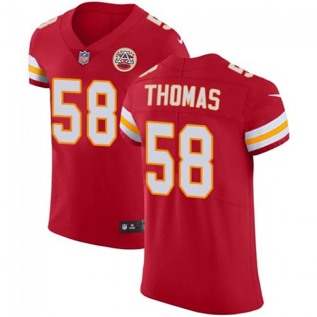 Nike Chiefs #58 Derrick Thomas Red Team Color Men's Stitched NFL Vapor Untouchable Elite Jersey