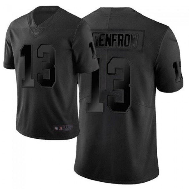 Nike Raiders #13 Hunter Renfrow Black Men's Stitched NFL Limited City Edition Jersey
