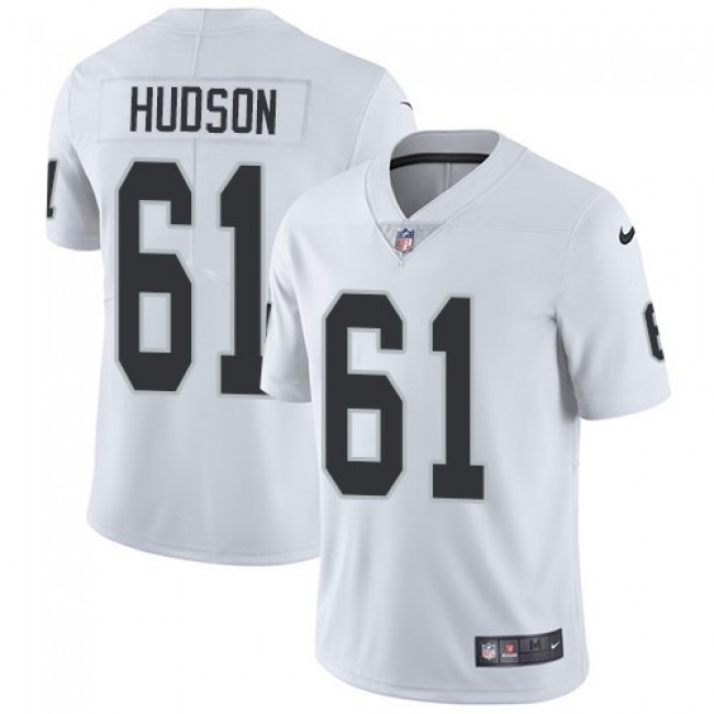 Las Vegas Raiders #61 Rodney Hudson White Youth Stitched NFL Vapor Untouchable Limited Jersey