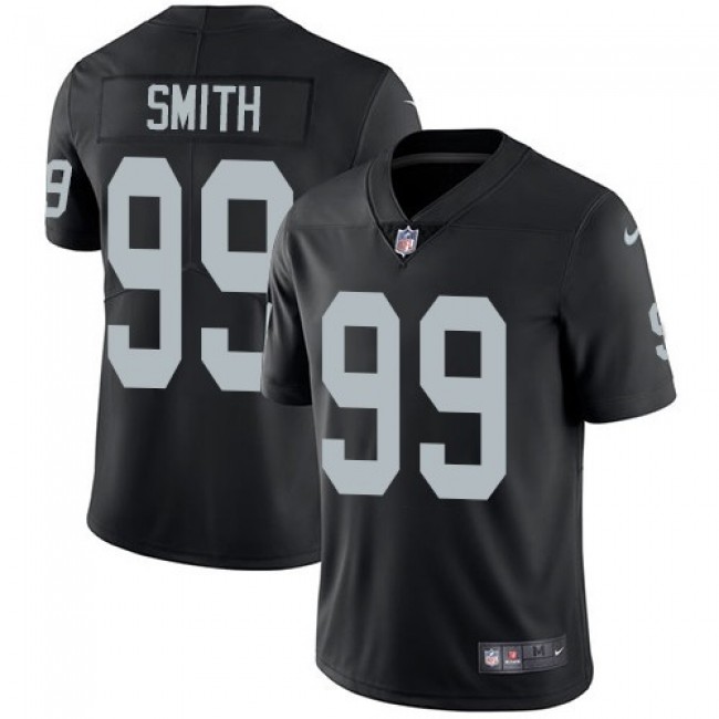 Las Vegas Raiders #99 Aldon Smith Black Team Color Youth Stitched NFL Vapor Untouchable Limited Jersey