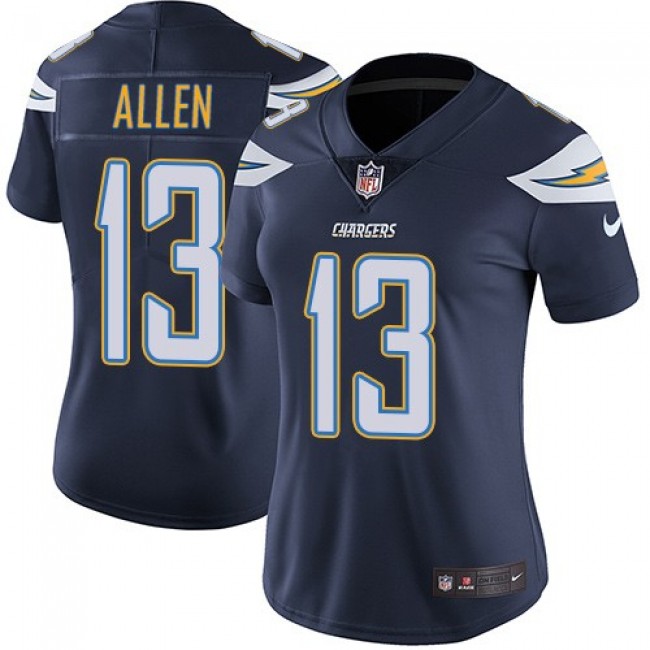 Women's Chargers #13 Keenan Allen Navy Blue Team Color Stitched NFL Vapor Untouchable Limited Jersey