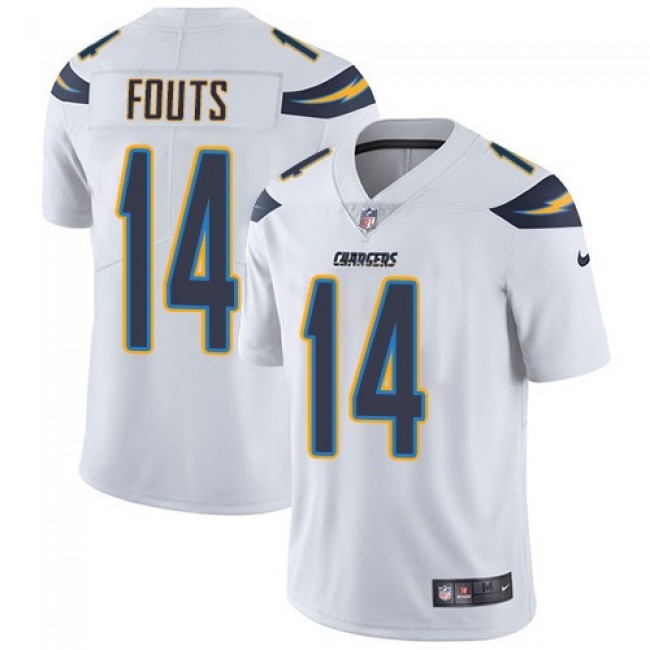 Los Angeles Chargers #14 Dan Fouts White Youth Stitched NFL Vapor Untouchable Limited Jersey