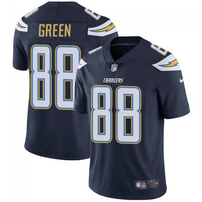 Nike Chargers #88 Virgil Green Navy Blue Team Color Men's Stitched NFL Vapor Untouchable Limited Jersey