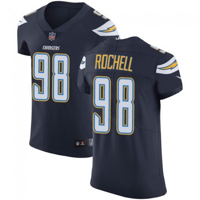 Nike Chargers #98 Isaac Rochell Navy Blue Team Color Men's Stitched NFL Vapor Untouchable Elite Jersey