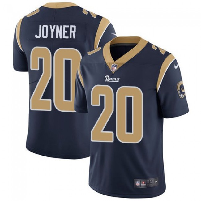 Los Angeles Rams #20 Lamarcus Joyner Navy Blue Team Color Youth Stitched NFL Vapor Untouchable Limited Jersey
