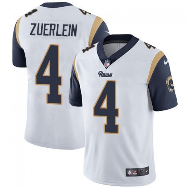 Los Angeles Rams #4 Greg Zuerlein White Youth Stitched NFL Vapor Untouchable Limited Jersey