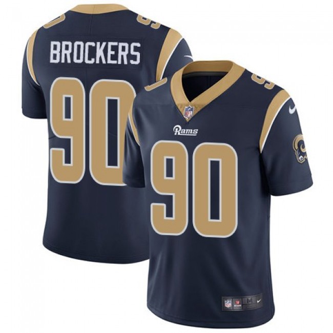 Los Angeles Rams #90 Michael Brockers Navy Blue Team Color Youth Stitched NFL Vapor Untouchable Limited Jersey