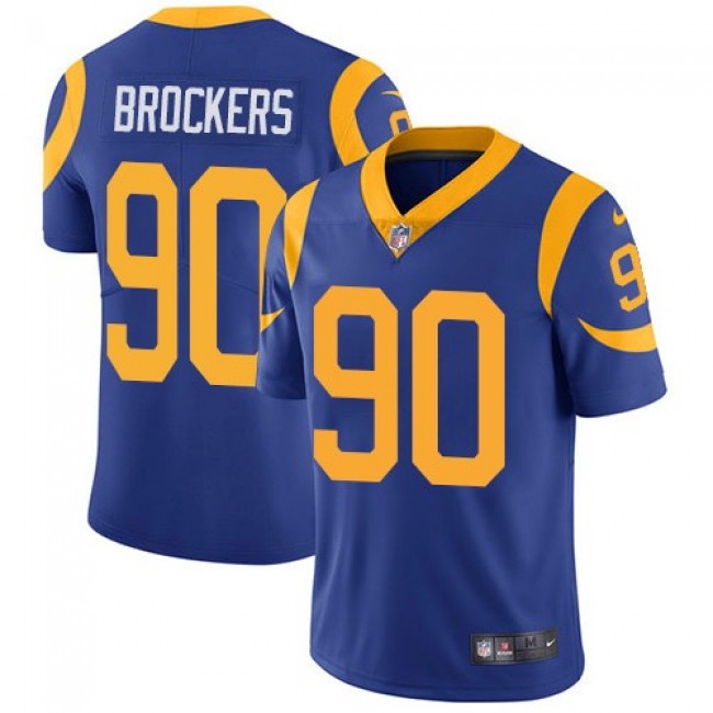 Los Angeles Rams #90 Michael Brockers Royal Blue Alternate Youth Stitched NFL Vapor Untouchable Limited Jersey
