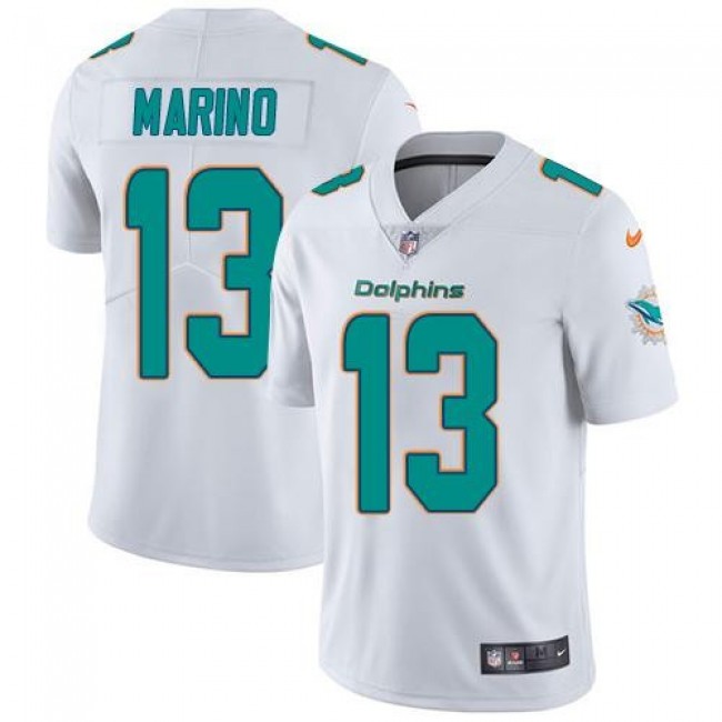 Miami Dolphins #13 Dan Marino White Youth Stitched NFL Vapor Untouchable Limited Jersey