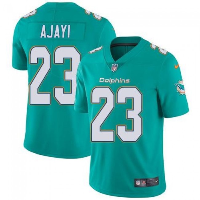 Miami Dolphins #23 Jay Ajayi Aqua Green Team Color Youth Stitched NFL Vapor Untouchable Limited Jersey