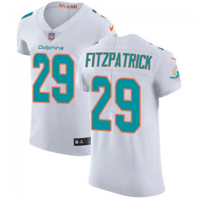 Nike Dolphins #29 Minkah Fitzpatrick White Men's Stitched NFL Vapor Untouchable Elite Jersey