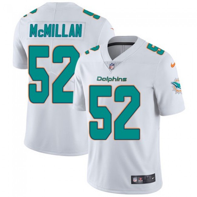 Miami Dolphins #52 Raekwon McMillan White Youth Stitched NFL Vapor Untouchable Limited Jersey
