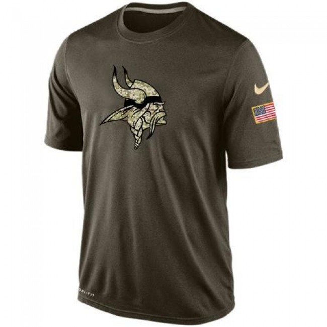 Men's Minnesota Vikings Salute To Service Nike Dri-FIT T-Shirt