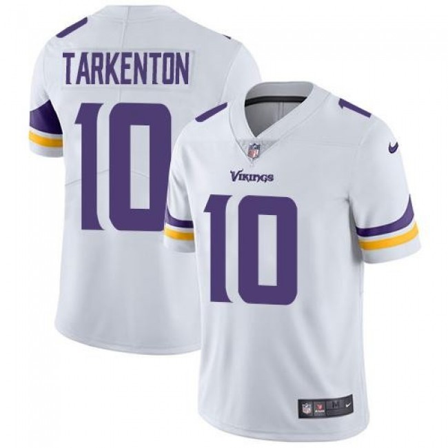 Nike Vikings #10 Fran Tarkenton White Men's Stitched NFL Vapor Untouchable Limited Jersey