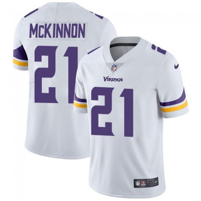 Minnesota Vikings #21 Jerick McKinnon White Youth Stitched NFL Vapor Untouchable Limited Jersey