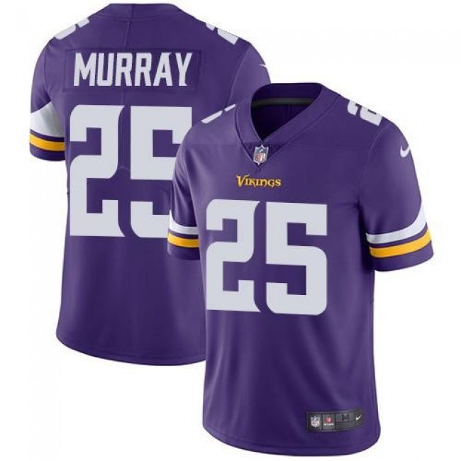 Minnesota Vikings #25 Latavius Murray Purple Team Color Youth Stitched NFL Vapor Untouchable Limited Jersey