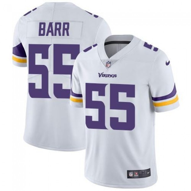 Minnesota Vikings #55 Anthony Barr White Youth Stitched NFL Vapor Untouchable Limited Jersey