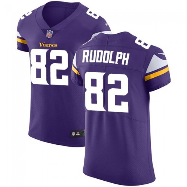 Nike Vikings #82 Kyle Rudolph Purple Team Color Men's Stitched NFL Vapor Untouchable Elite Jersey