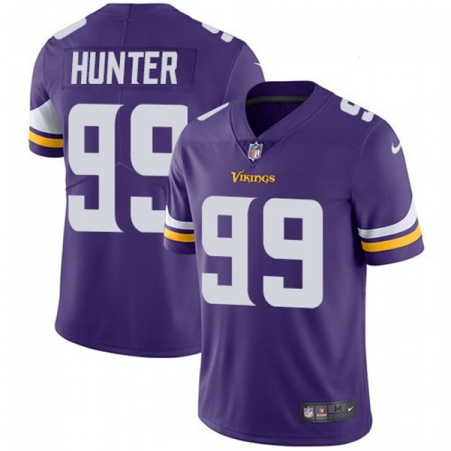 Nike Vikings #99 Danielle Hunter Purple Team Color Men's Stitched NFL Vapor Untouchable Limited Jersey