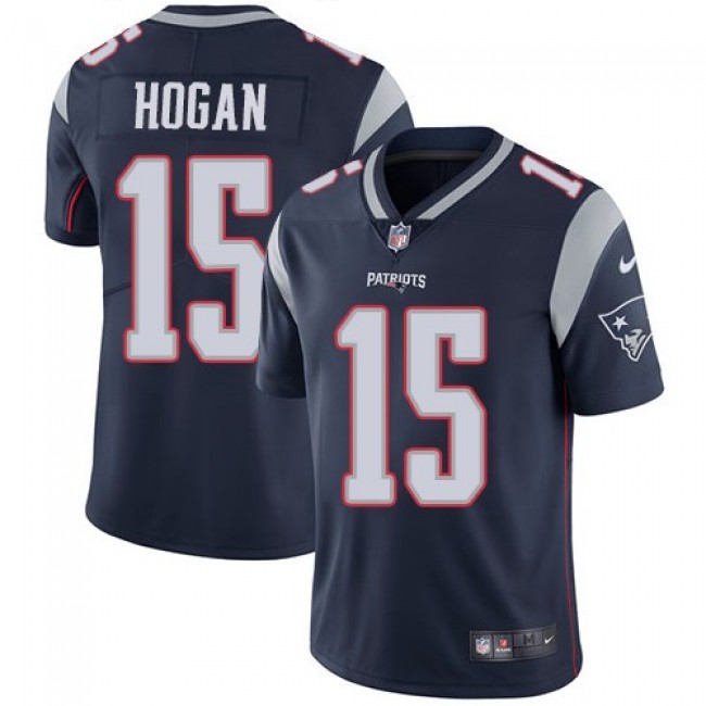 New England Patriots #15 Chris Hogan Navy Blue Team Color Youth Stitched NFL Vapor Untouchable Limited Jersey