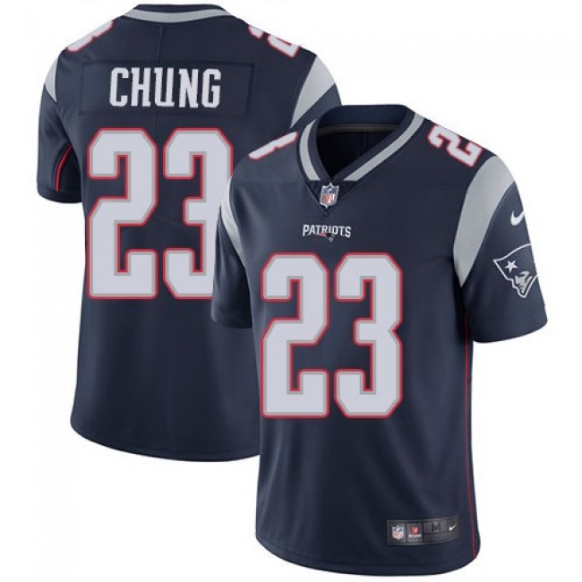 New England Patriots #23 Patrick Chung Navy Blue Team Color Youth Stitched NFL Vapor Untouchable Limited Jersey