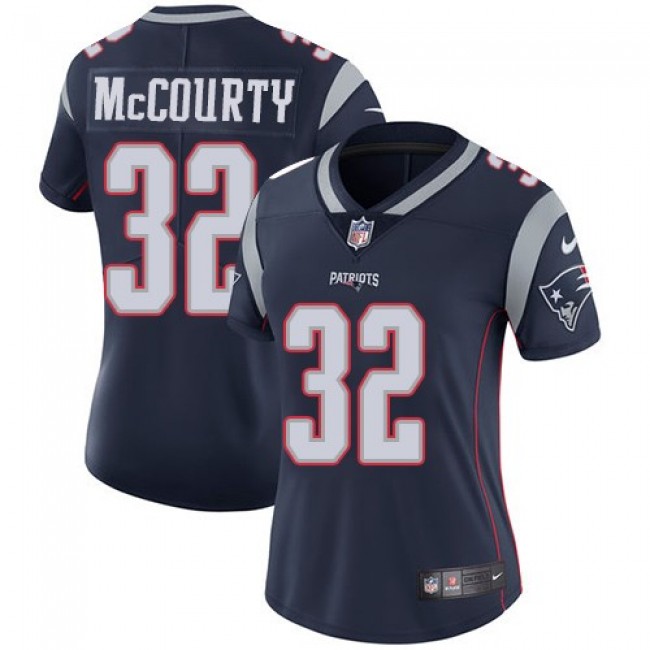 Women's Patriots #32 Devin McCourty Navy Blue Team Color Stitched NFL Vapor Untouchable Limited Jersey