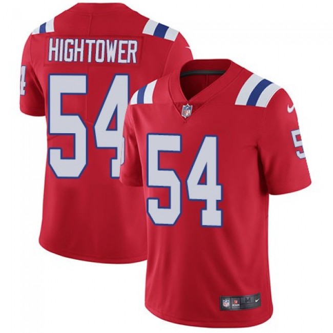 New England Patriots #54 Dont a Hightower Red Alternate Youth Stitched NFL Vapor Untouchable Limited Jersey