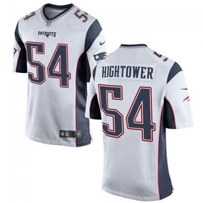 New England Patriots #54 Dont a Hightower White Youth Stitched NFL New Elite Jersey