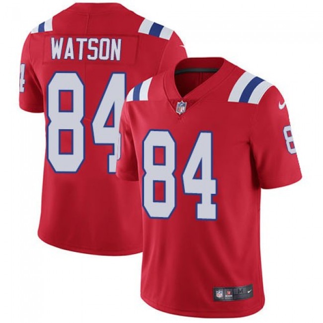 Nike Patriots #84 Benjamin Watson Red Alternate Men's Stitched NFL Vapor Untouchable Limited Jersey