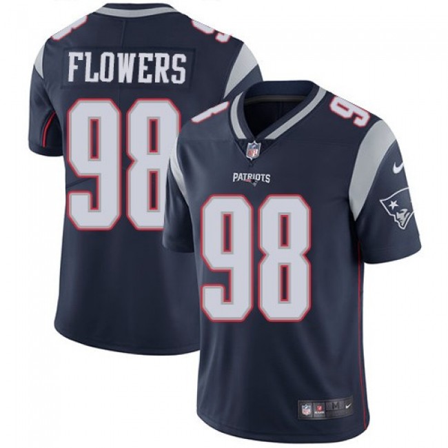 New England Patriots #98 Trey Flowers Navy Blue Team Color Youth Stitched NFL Vapor Untouchable Limited Jersey