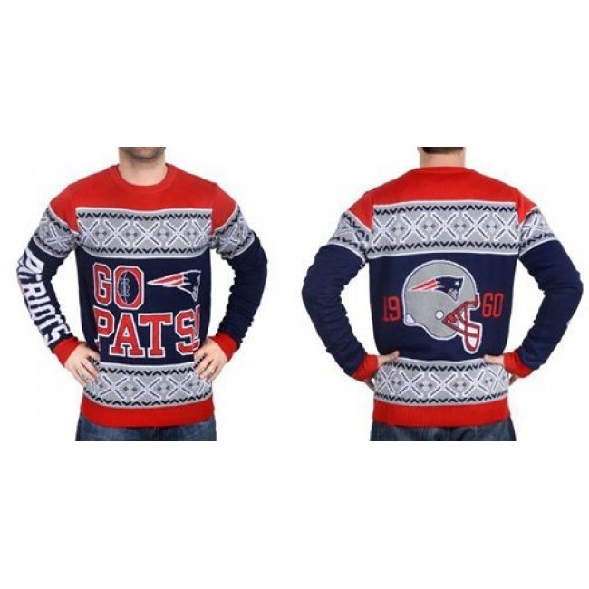 Nike Patriots Men's Ugly Sweater_1