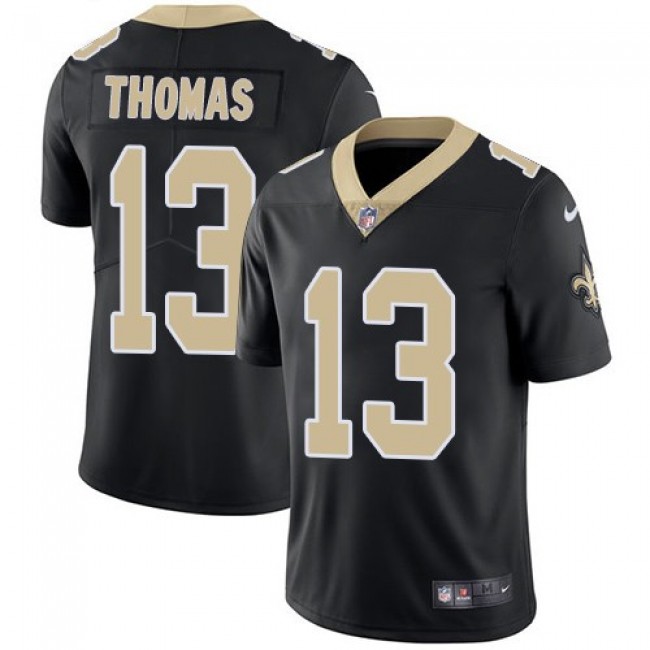 New Orleans Saints #13 Michael Thomas Black Team Color Youth Stitched NFL Vapor Untouchable Limited Jersey