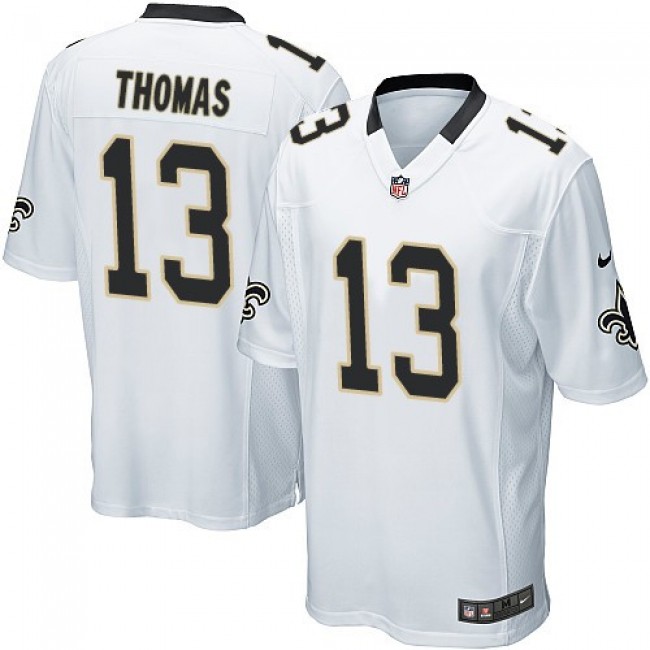 New Orleans Saints #13 Michael Thomas White Youth Stitched NFL Elite Jersey