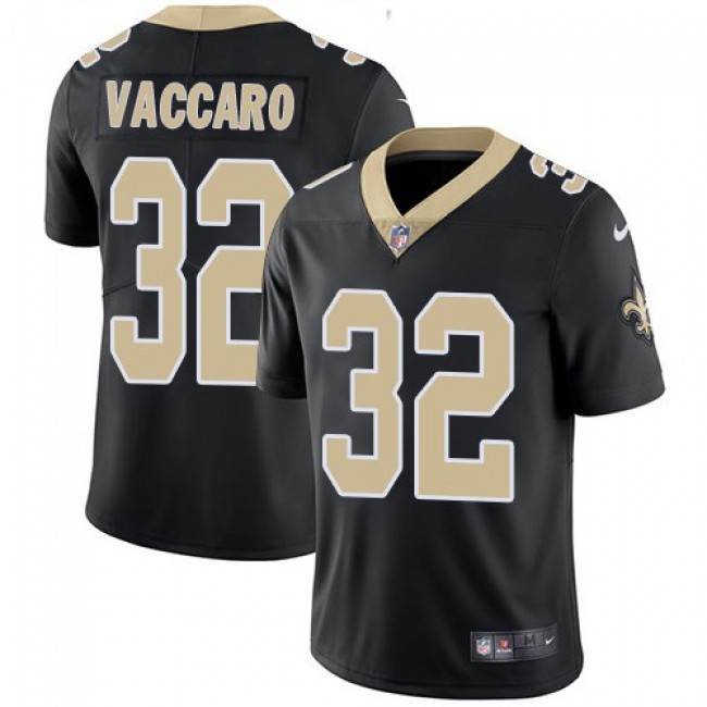 New Orleans Saints #32 Kenny Vaccaro Black Team Color Youth Stitched NFL Vapor Untouchable Limited Jersey