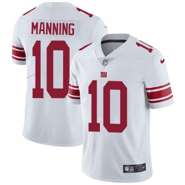 New York Giants #10 Eli Manning White Youth Stitched NFL Vapor Untouchable Limited Jersey